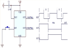 EH3810长按1秒开关机芯片