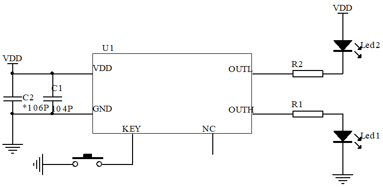 循环定时芯片电路